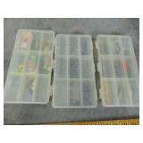 Thress Trays Fishing Tackle and Lures