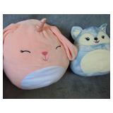 Two 12-Inch Squishmallows Plush Toys