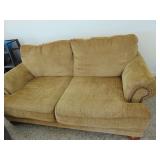 Ashley Loveseat, clean, w/some wear of the plush