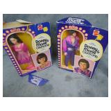 VTG Donnie & Marie Osmond Figures, some box damage