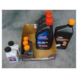 SAE 10W-30 Motor Oil and 2-Cycle Oil