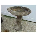 Concrete Bird Bath