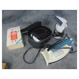 Steamer, Iron, Blood Pressure Cuff
