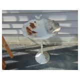 VTG Rusty Bird Bath