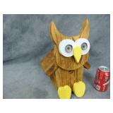 Wood Owl Bird House