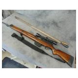 Vintage military Rifle in Case