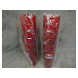 Two Sleeves of New Packers/Coca Cola Plastic cups