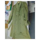 VTG Military Trench Coat,