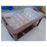 Barrington Foosball Coffee Table, Wood.