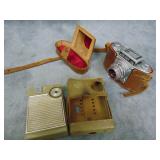 VTG Soligor Camera and  GE Transistor Radio
