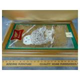 VTG Miller High Life Snowy Owl Bar Mirror