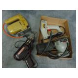 Palm Sander, Soldering Iron, Stapler & Saw