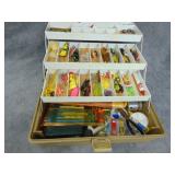 Tackle Box, Lures and Misc