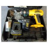 Dewalt Battery Op Drill, Battery and Charger