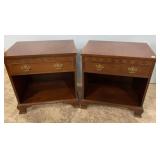 Pair of Baker Furniture Co. Night Stand
