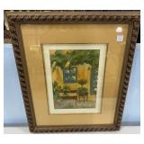 Dea Dea Baker Watercolor Framed