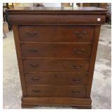 Modern Cherry Chest of Drawers