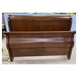 Modern Cherry Queen Sleight Bed