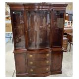 Mahogany Duncan Phyfe China Cabinet