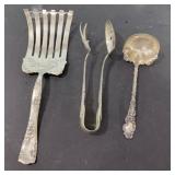 3 Sterling Serving Pieces