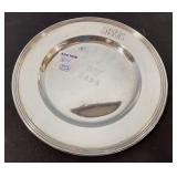 International Sterling Plate 6"dia.