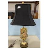 Capodimonte Style Porcelain Lamp