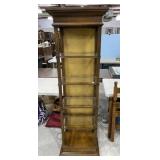 Modern Cherry Display Cabinet