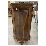 Queen Anne Style Curio Cabinet