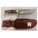 Ducks Unlimited SCHRADE Bone Handle Knife