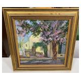 "Two Gateways" Acrylic by Albert Smathers