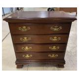 Reproduction Cherry Chippendale Night Stand