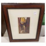 Eleanor Greaves Sutherland Watercolor of European