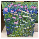 "Daises and Cornflowers" Oil by Richard Moor