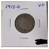 1912-D Liberty "V" Nickel VG