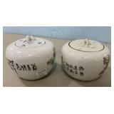 Late 19th Century Chinese Ginger Jars