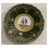 Victoria Austria Hand Painted Portrait Plate