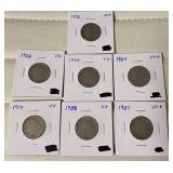 1903, 1905, 1906, 1907, 1908, 1910, and 1911 Liber