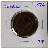 1826 Sardinia