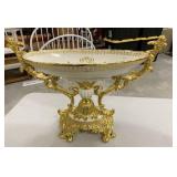 Reproduction French Style Resin Center Piece Urn
