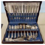 Group of Assorted Styled Silver Plate Flatware