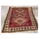 Antique Persian Red Wool 4
