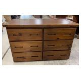 Modern Pine Double Dresser