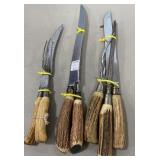 Three Antler Carving Sets
