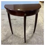 Small Cherry Demilune Table