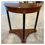 Regency Style Bombay Co. Demilune Table