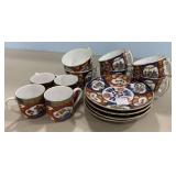 Small Set of Gold Imari Porcelain