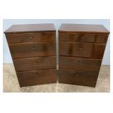 Pair of Vintage Small Chest of Drawers