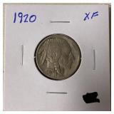1920 Buffalo Nickel XF