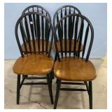 Four Modern Kitchen Side Chairs