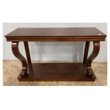 Empire Style Cherry Console Table